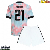 Belgium Timothy Castagne #21 Replica Away Minikit World Cup 2026 Short Sleeve (+ pants)